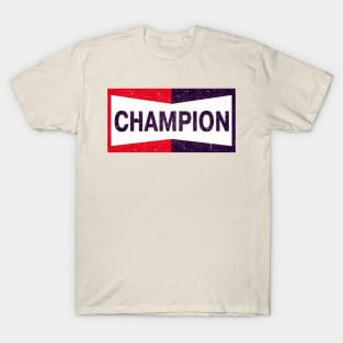 Champion Brad Pitt Distressed T-Shirt